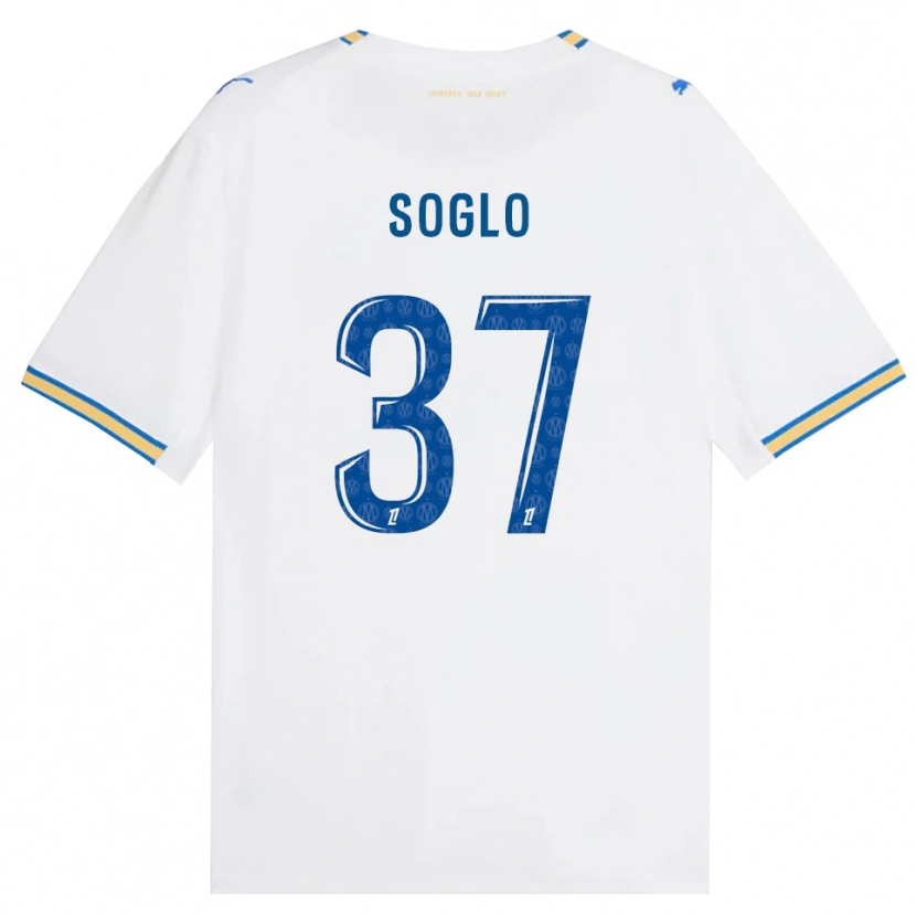 Danxen Mulher Camisola Emran Soglo #37 Azul Dodger Branco Principal 2026/27 Camisa