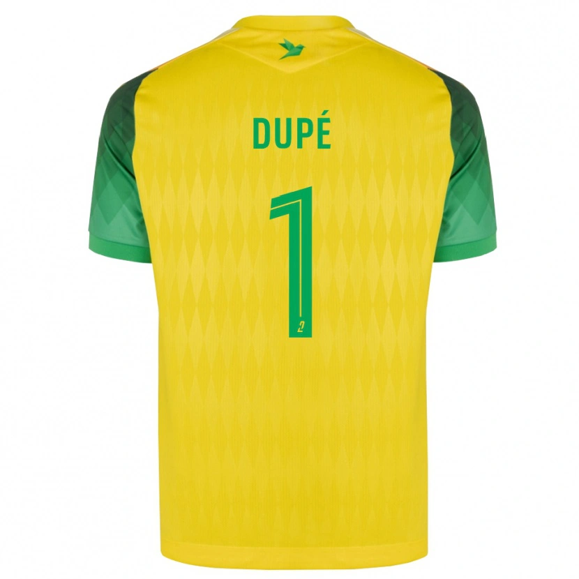 Danxen Mulher Camisola Maxime Dupé #1 Amarelo Verde Vermelho Principal 2026/27 Camisa