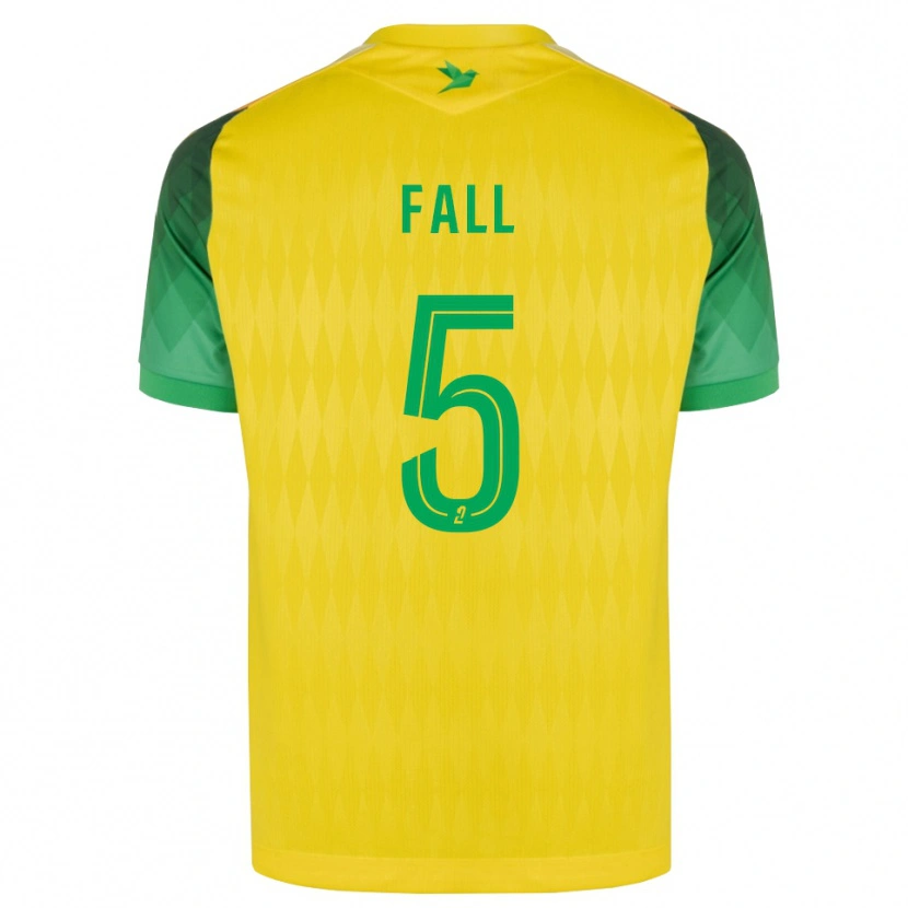 Danxen Mulher Camisola Babacar Fall #5 Amarelo Verde Vermelho Principal 2026/27 Camisa