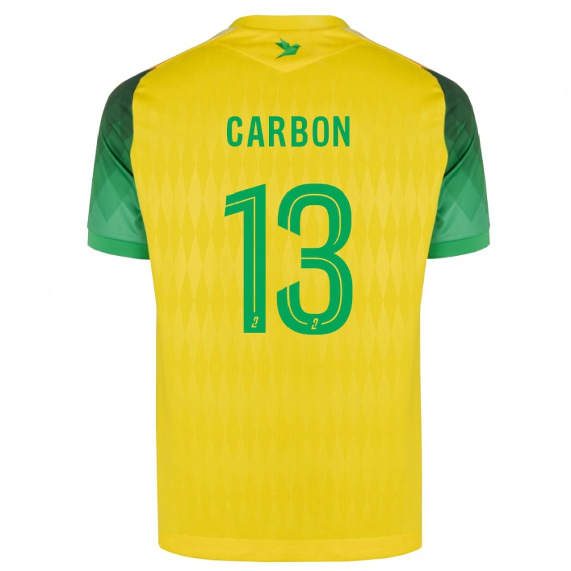 Danxen Mulher Camisola Lancelot Carbon #13 Amarelo Verde Vermelho Principal 2026/27 Camisa