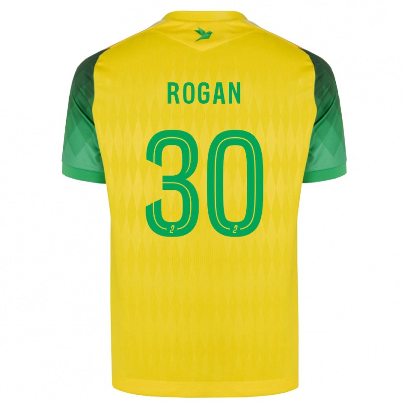 Danxen Mulher Camisola Manja Rogan #30 Amarelo Verde Vermelho Principal 2026/27 Camisa
