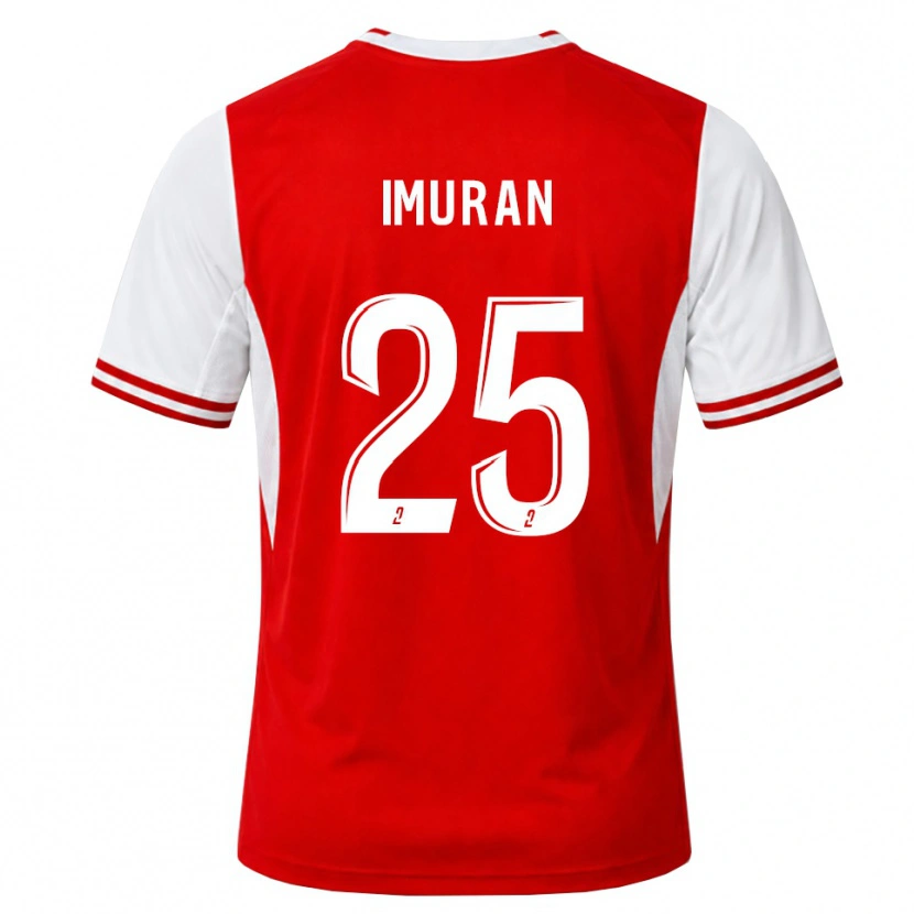 Danxen Mulher Camisola Rofiat Adenike Imuran #25 Vermelho Branco Principal 2026/27 Camisa