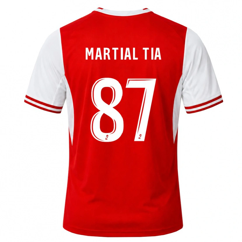 Danxen Mulher Camisola Martial Tia #87 Vermelho Branco Principal 2026/27 Camisa