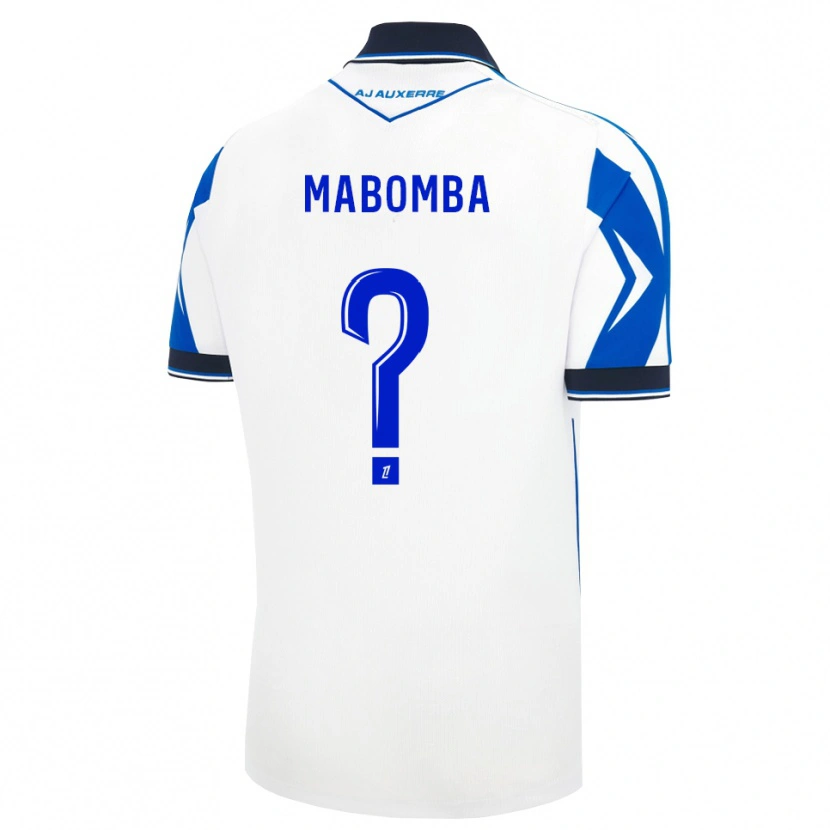 Danxen Mulher Camisola Gloria Mabomba #0 Preto Branco Azul Principal 2026/27 Camisa
