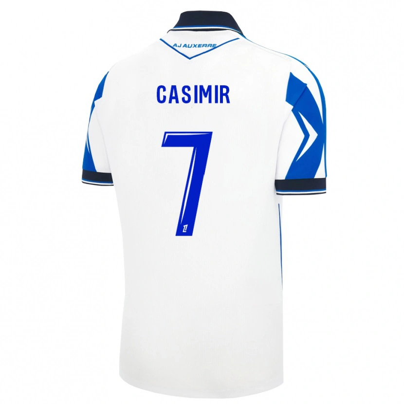 Danxen Mulher Camisola Josué Casimir #7 Preto Branco Azul Principal 2026/27 Camisa