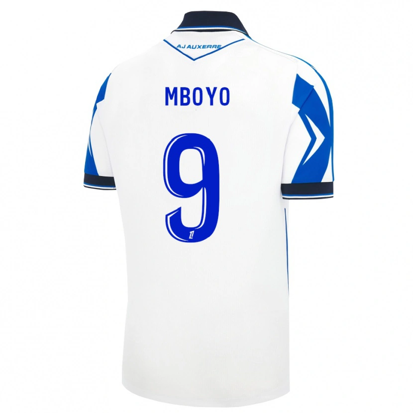 Danxen Mulher Camisola Andy Mboyo #9 Preto Branco Azul Principal 2026/27 Camisa