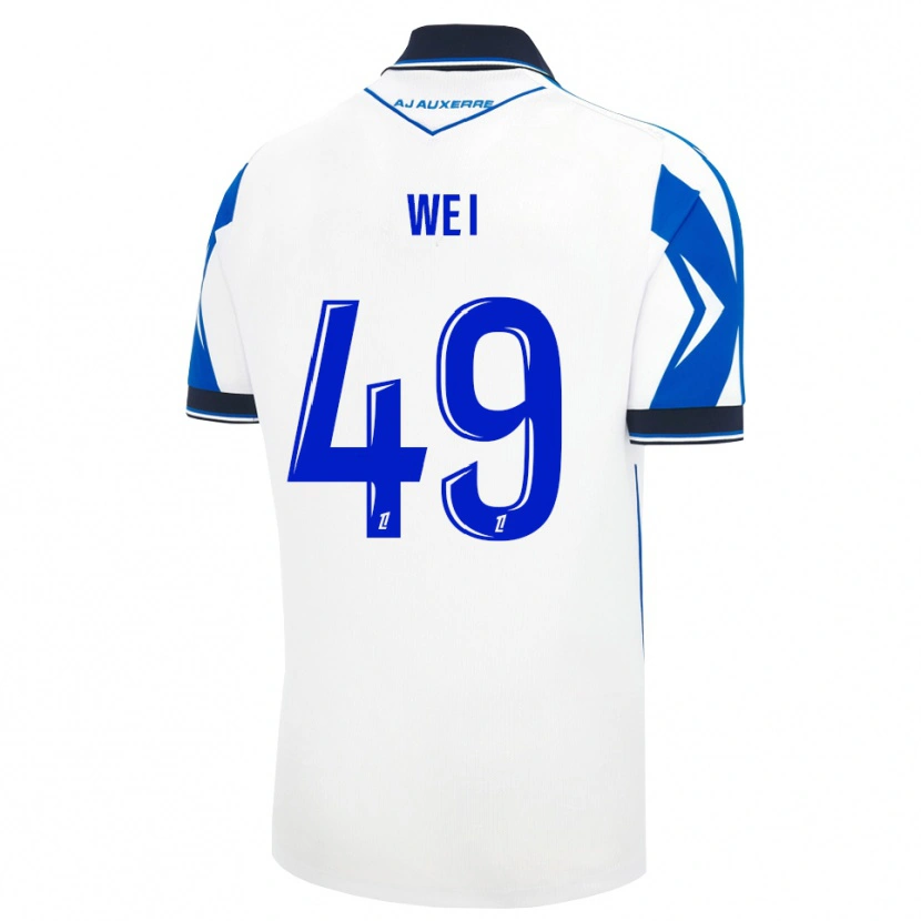 Danxen Mulher Camisola Xiangxin Wei #49 Preto Branco Azul Principal 2026/27 Camisa