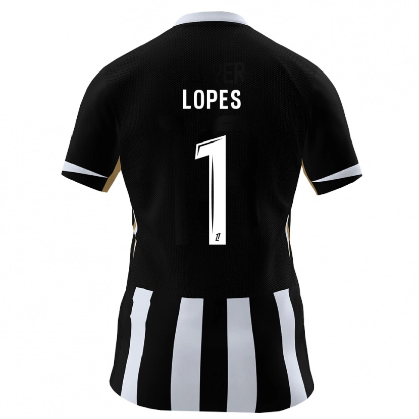 Danxen Mulher Camisola Anthony Lopes #1 Preto Azul Principal 2026/27 Camisa