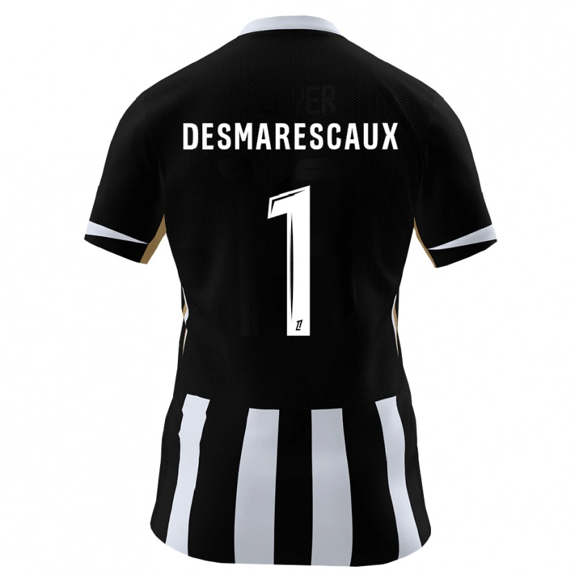 Danxen Mulher Camisola Émile Desmarescaux #1 Preto Azul Principal 2026/27 Camisa