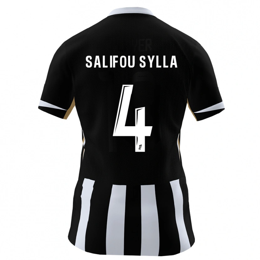 Danxen Mulher Camisola Salifou Sylla #4 Preto Azul Principal 2026/27 Camisa