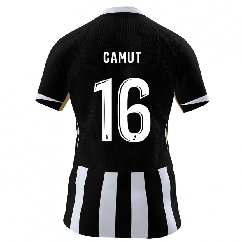 Danxen Mulher Camisola Maël Camut #16 Preto Azul Principal 2026/27 Camisa
