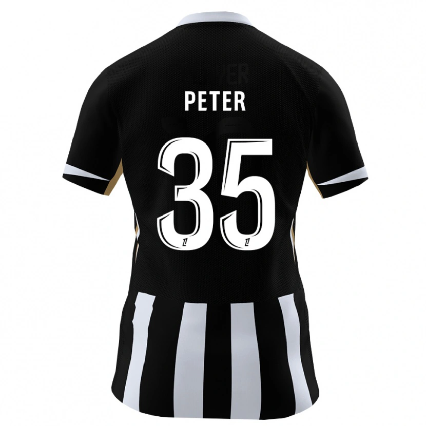 Danxen Mulher Camisola Prosper Peter #35 Preto Azul Principal 2026/27 Camisa