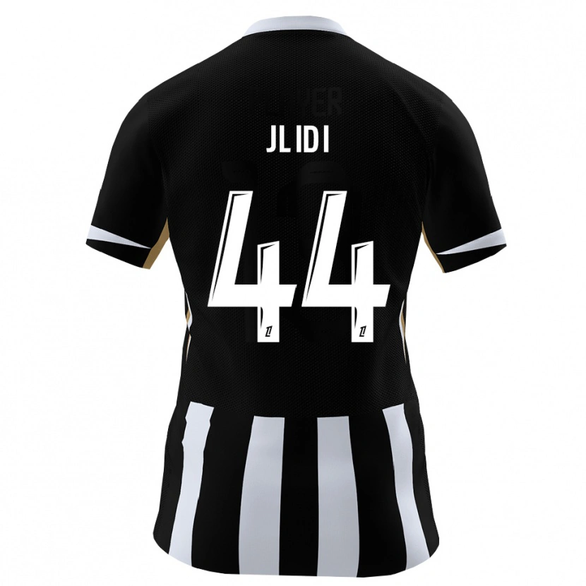Danxen Mulher Camisola Yahia Jlidi #44 Preto Azul Principal 2026/27 Camisa