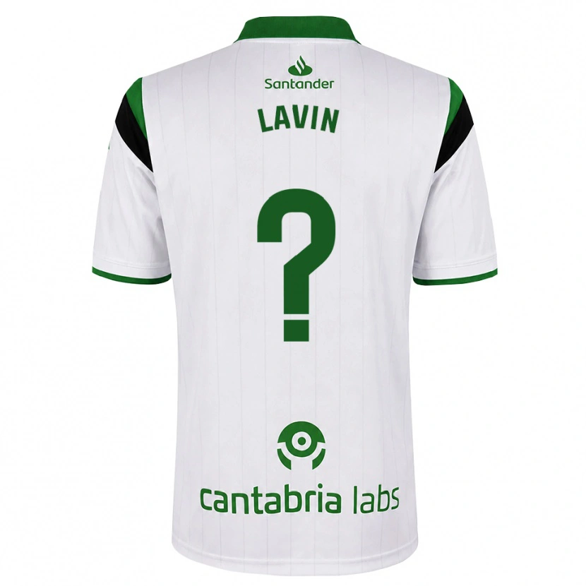Danxen Mulher Camisola Raul Lavin #0 Branco Verde Preto Principal 2026/27 Camisa
