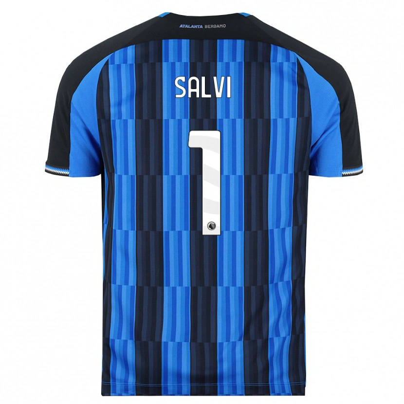 Danxen Mulher Camisola Margherita Salvi #1 Azul Preto Vermelho Principal 2026/27 Camisa