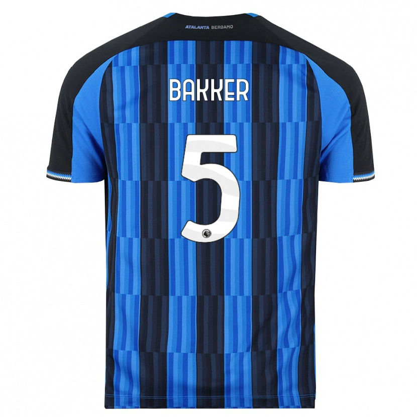 Danxen Mulher Camisola Mitchel Bakker #5 Azul Preto Vermelho Principal 2026/27 Camisa