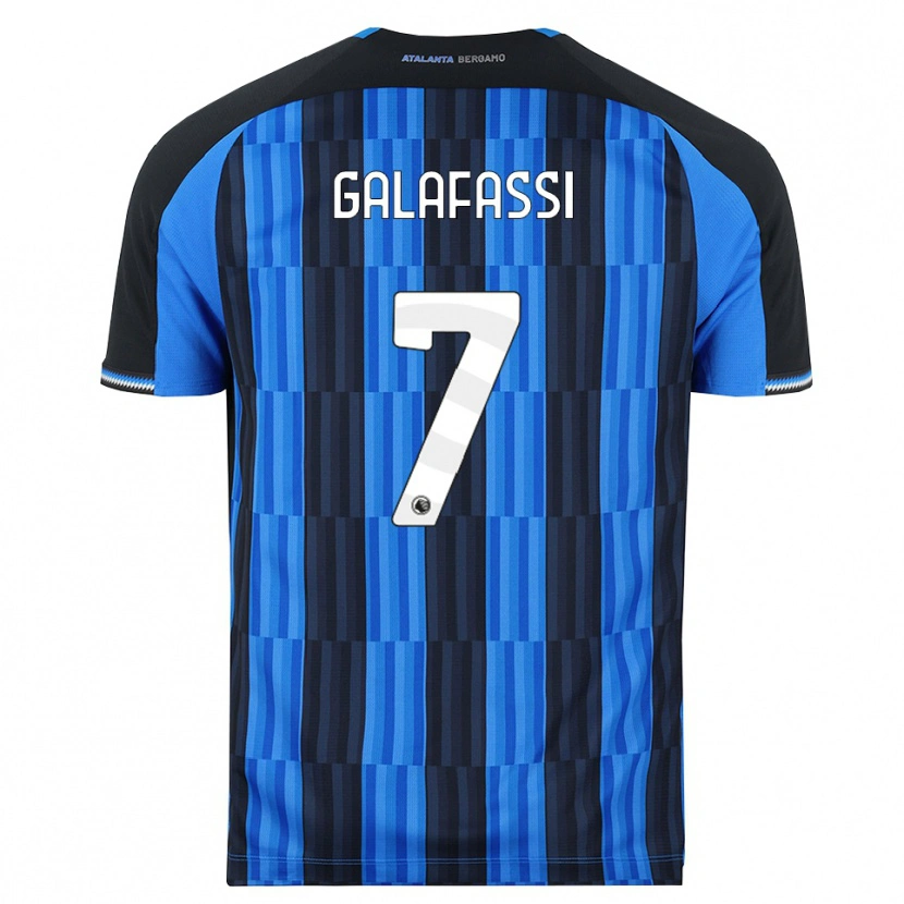 Danxen Mulher Camisola Filippo Galafassi #7 Azul Preto Vermelho Principal 2026/27 Camisa