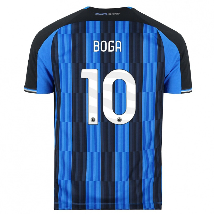 Danxen Mulher Camisola Jeremie Boga #10 Azul Preto Vermelho Principal 2026/27 Camisa