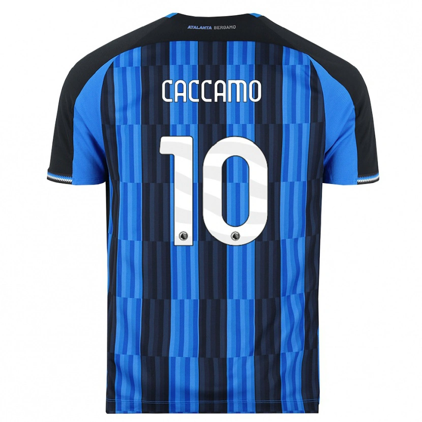Danxen Mulher Camisola Patrizia Caccamo #10 Azul Preto Vermelho Principal 2026/27 Camisa