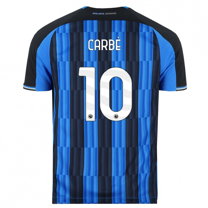 Danxen Mulher Camisola Alessio Carbè #10 Azul Preto Vermelho Principal 2026/27 Camisa