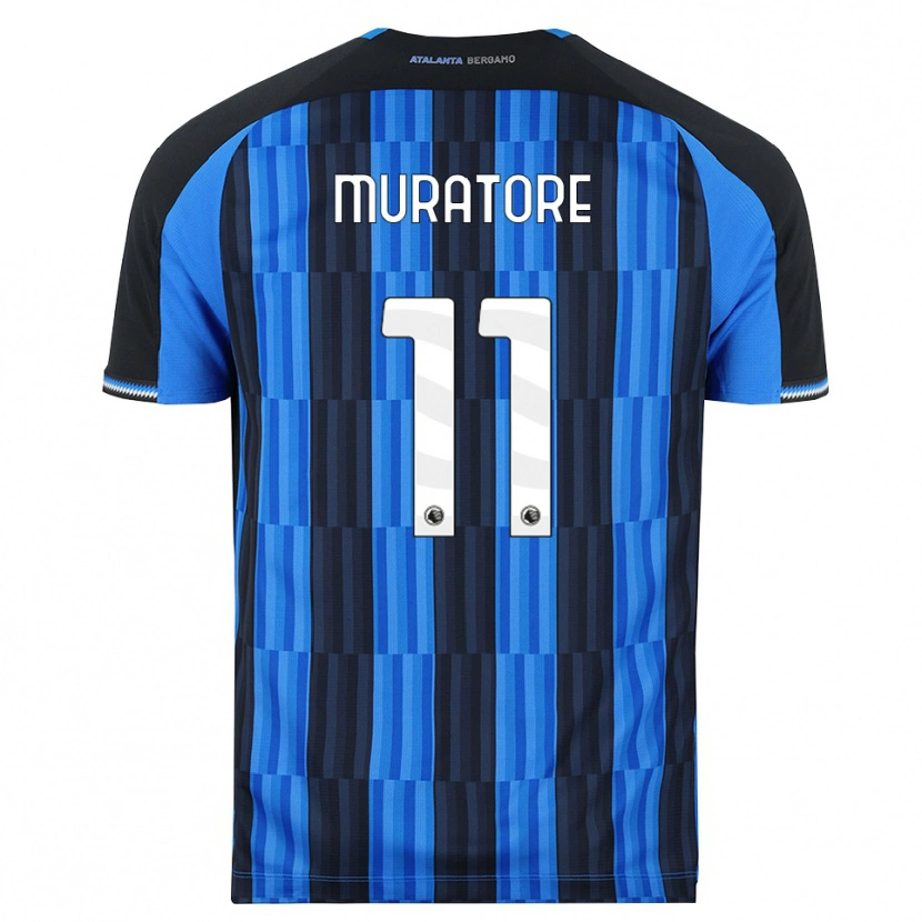 Danxen Mulher Camisola Simone Muratore #11 Azul Preto Vermelho Principal 2026/27 Camisa