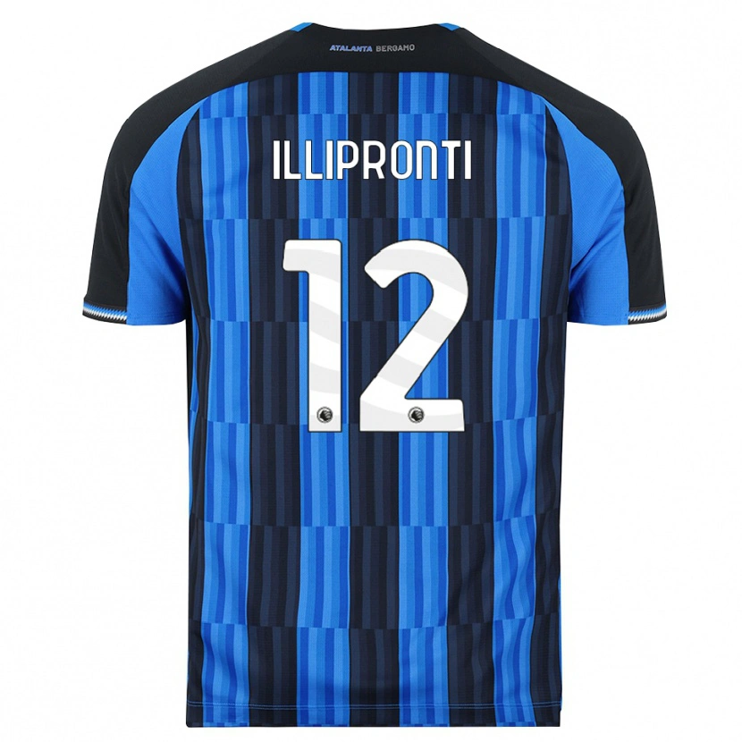 Danxen Mulher Camisola Filippo Illipronti #12 Azul Preto Vermelho Principal 2026/27 Camisa