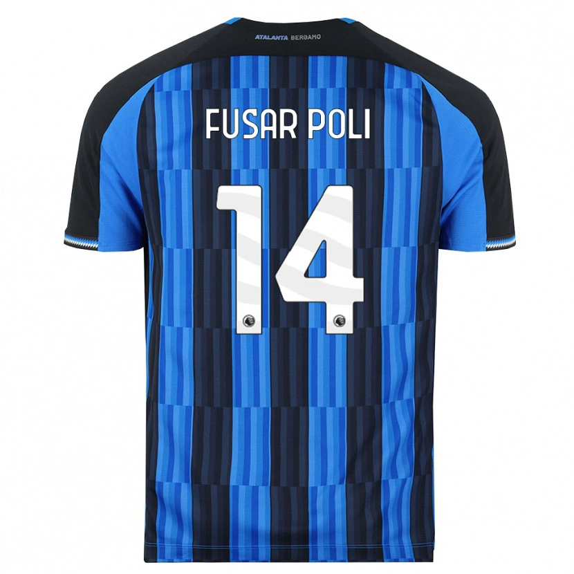 Danxen Mulher Camisola Giulia Fusar Poli #14 Azul Preto Vermelho Principal 2026/27 Camisa
