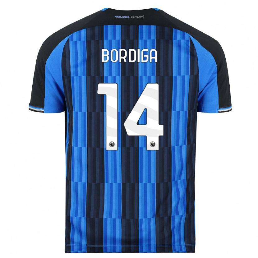 Danxen Mulher Camisola Michele Bordiga #14 Azul Preto Vermelho Principal 2026/27 Camisa