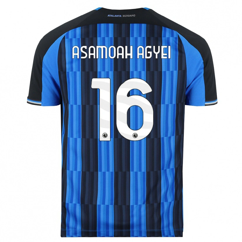Danxen Mulher Camisola Yaw Asamoah Agyei #16 Azul Preto Vermelho Principal 2026/27 Camisa