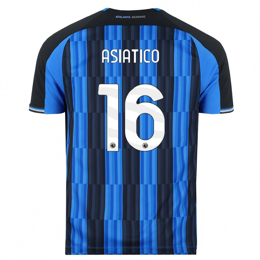 Danxen Mulher Camisola Pietro Asiatico #16 Azul Preto Vermelho Principal 2026/27 Camisa