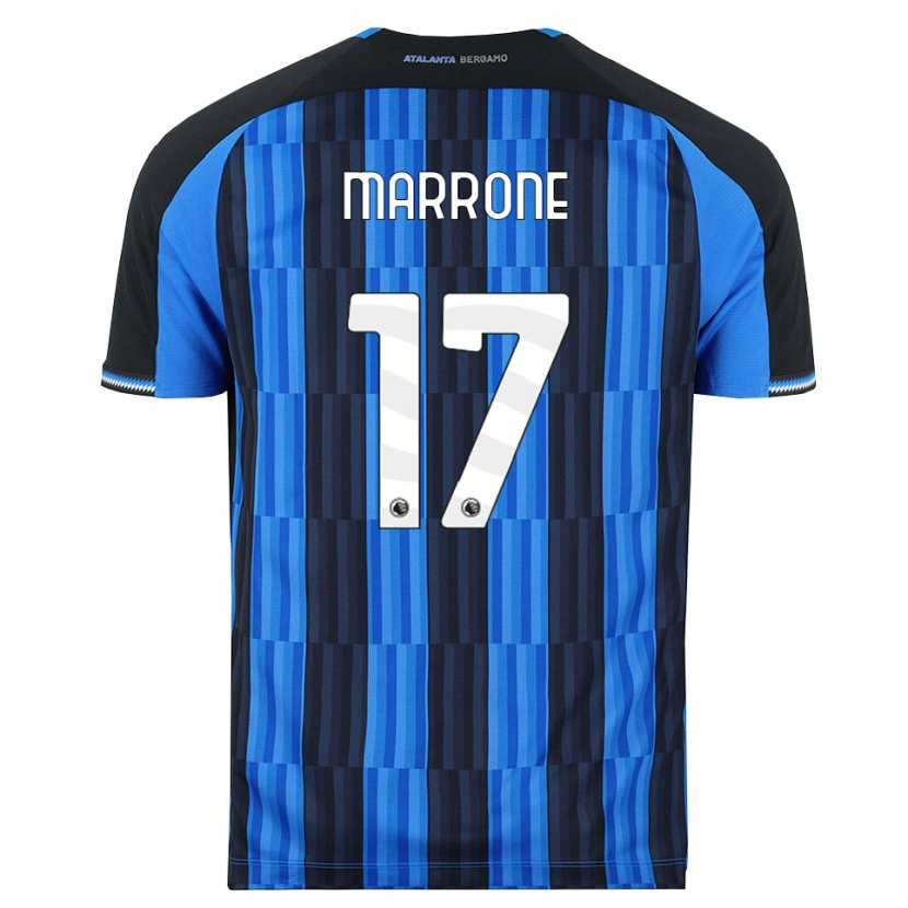 Danxen Mulher Camisola Federico Marrone #17 Azul Preto Vermelho Principal 2026/27 Camisa