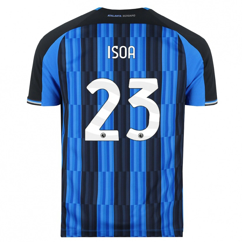 Danxen Mulher Camisola Isaac Isoa #23 Azul Preto Vermelho Principal 2026/27 Camisa