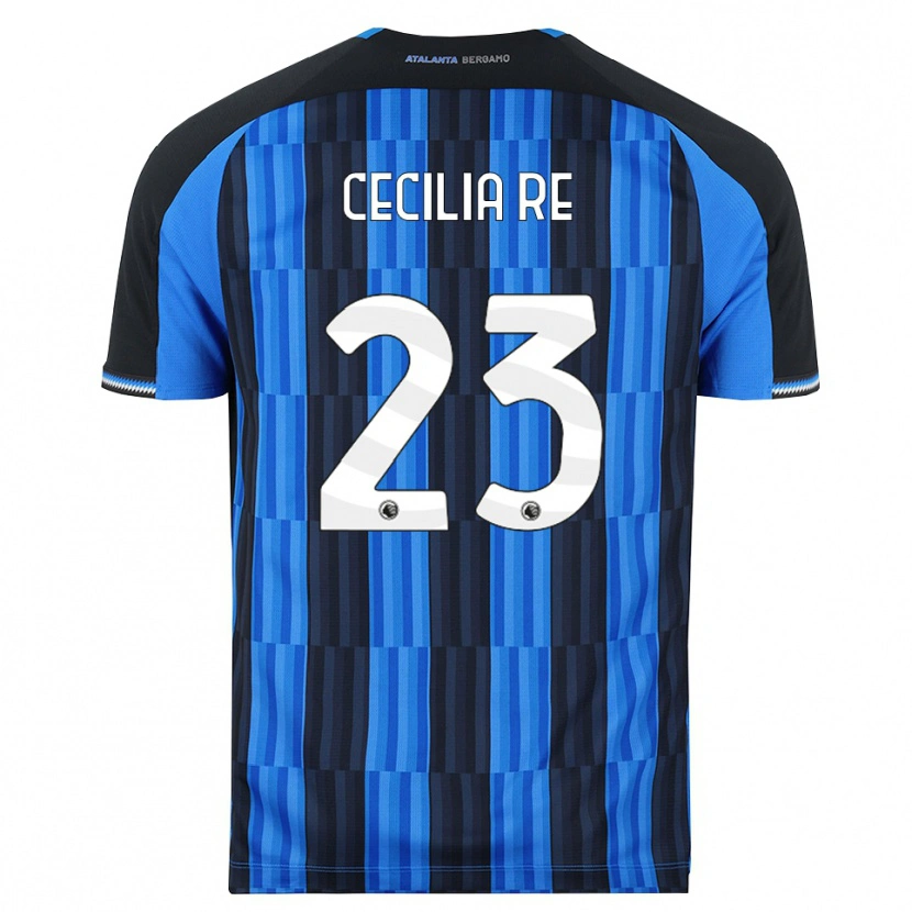 Danxen Mulher Camisola Cecilia Re #23 Azul Preto Vermelho Principal 2026/27 Camisa