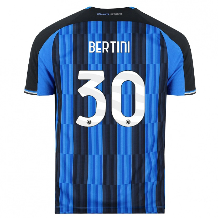 Danxen Mulher Camisola Tommaso Bertini #30 Azul Preto Vermelho Principal 2026/27 Camisa