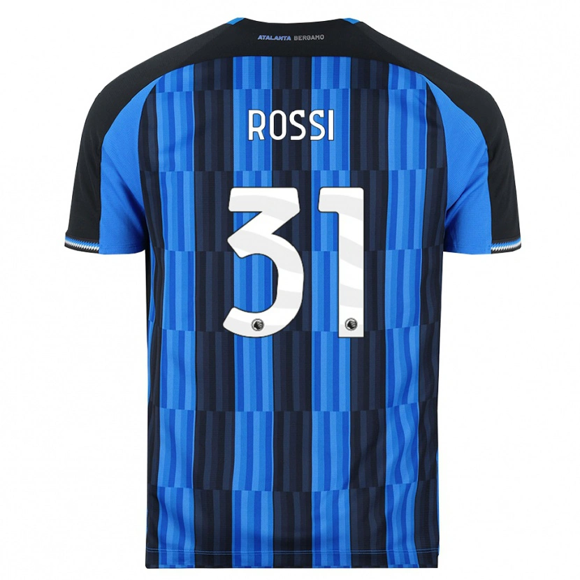 Danxen Mulher Camisola Francesco Rossi #31 Azul Preto Vermelho Principal 2026/27 Camisa