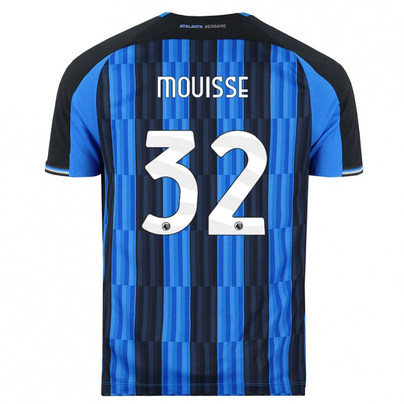 Danxen Mulher Camisola Samir Mouisse #32 Azul Preto Vermelho Principal 2026/27 Camisa