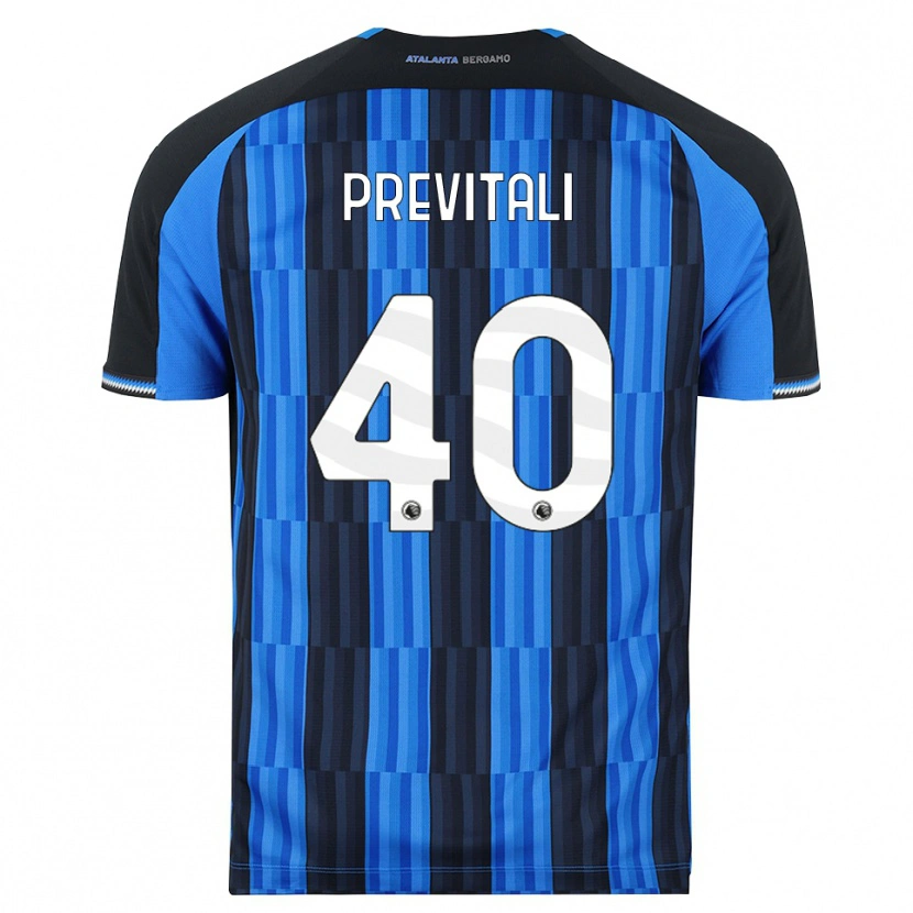 Danxen Mulher Camisola Cristian Previtali #40 Azul Preto Vermelho Principal 2026/27 Camisa