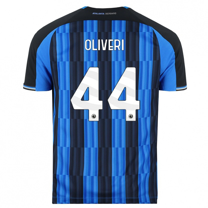 Danxen Mulher Camisola Andrea Oliveri #44 Azul Preto Vermelho Principal 2026/27 Camisa