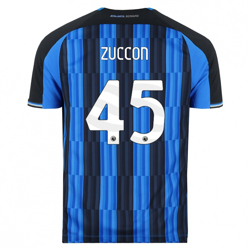 Danxen Mulher Camisola Federico Zuccon #45 Azul Preto Vermelho Principal 2026/27 Camisa