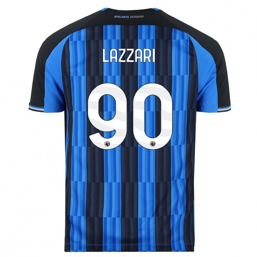 Danxen Mulher Camisola Ilaria Lazzari #90 Azul Preto Vermelho Principal 2026/27 Camisa
