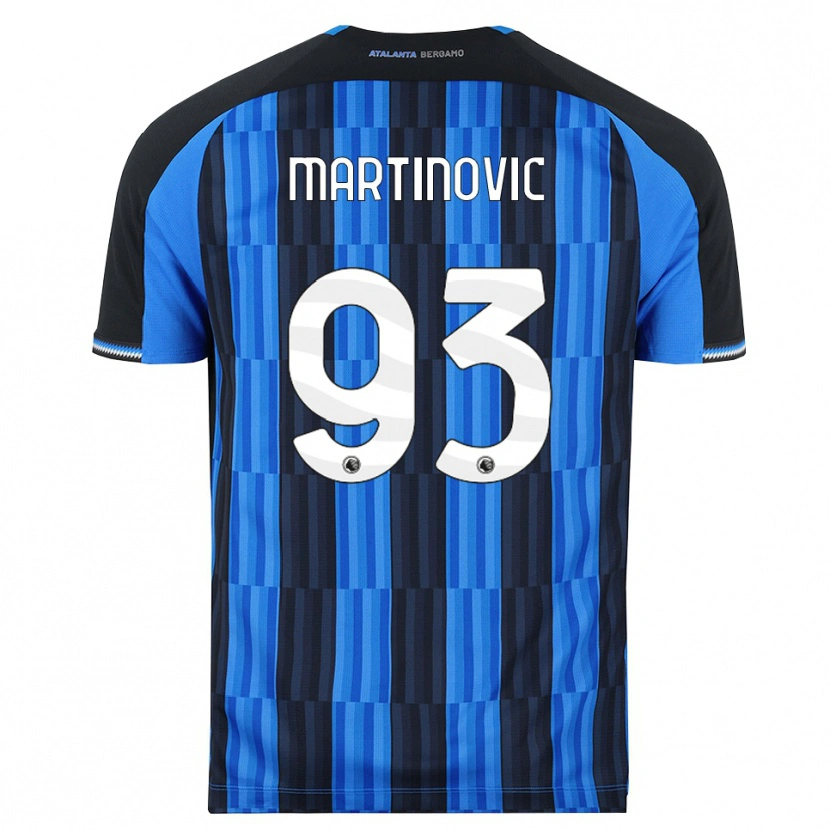 Danxen Mulher Camisola Melania Martinovic #93 Azul Preto Vermelho Principal 2026/27 Camisa