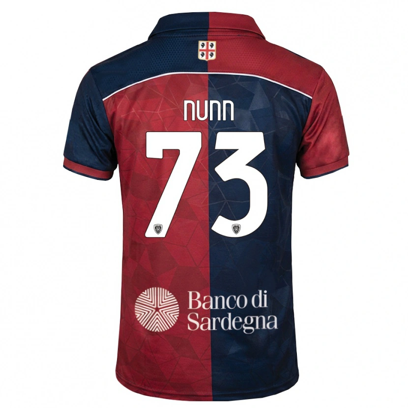 Danxen Mulher Camisola Jack Nunn #73 Bordô Azul Real Principal 2026/27 Camisa