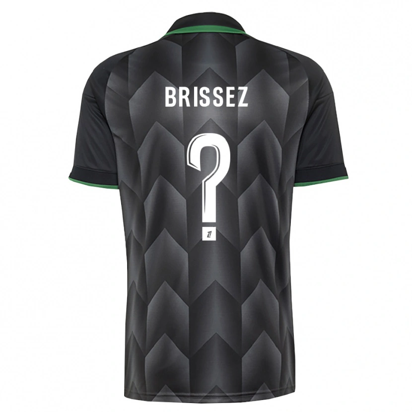 Danxen Mulher Camisola Baptiste Brissez #0 Branco Preto Verde Alternativa 2026/27 Camisa