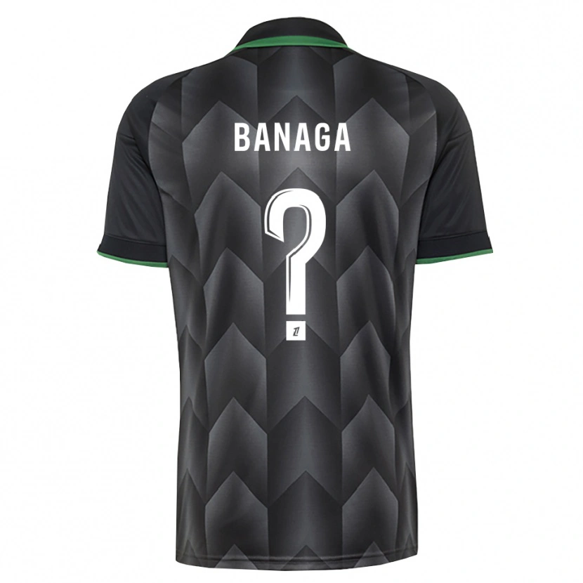 Danxen Mulher Camisola Mathéssendé Baud Banaga #0 Branco Preto Verde Alternativa 2026/27 Camisa