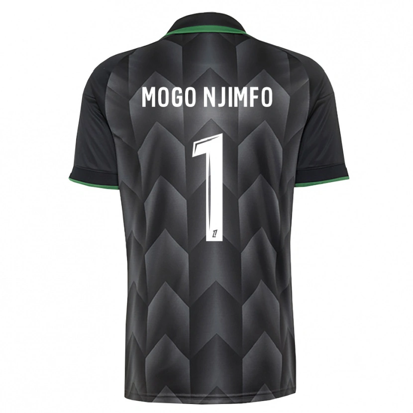 Danxen Mulher Camisola Arthur Mogo Njimfo #1 Branco Preto Verde Alternativa 2026/27 Camisa