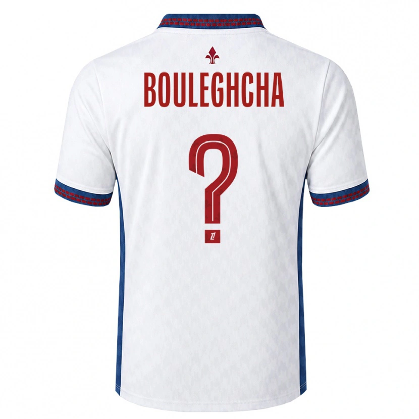 Danxen Mulher Camisola Ismail Bouleghcha #0 Vermelho Branco Azul Alternativa 2026/27 Camisa