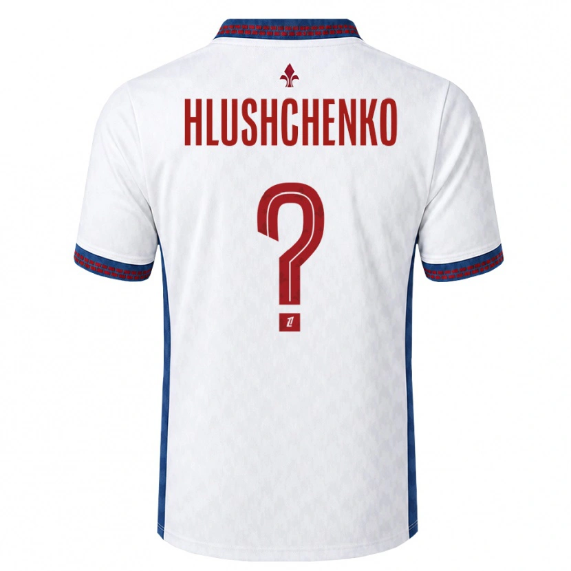 Danxen Mulher Camisola Inna Hlushchenko #0 Vermelho Branco Azul Alternativa 2026/27 Camisa
