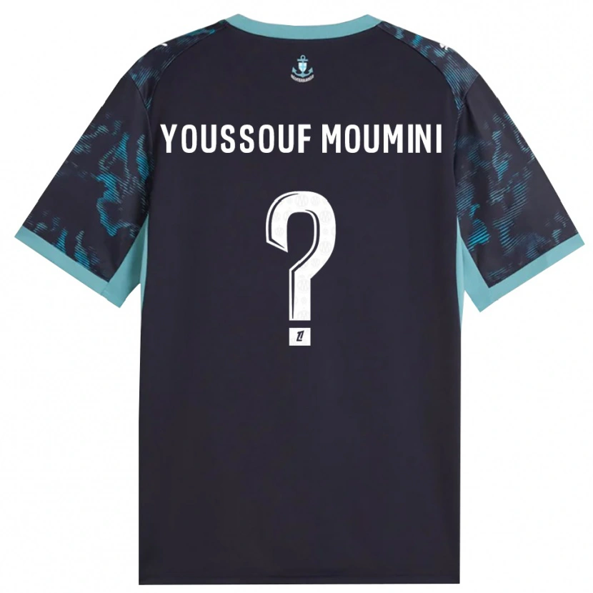 Danxen Mulher Camisola Yakine Youssouf Moumini #0 Turquesa Pálida Branco Preto Alternativa 2026/27 Camisa