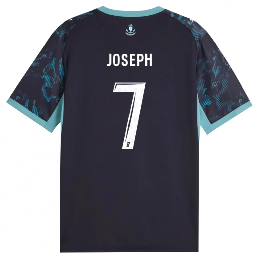 Danxen Mulher Camisola Victor Joseph #7 Turquesa Pálida Branco Preto Alternativa 2026/27 Camisa