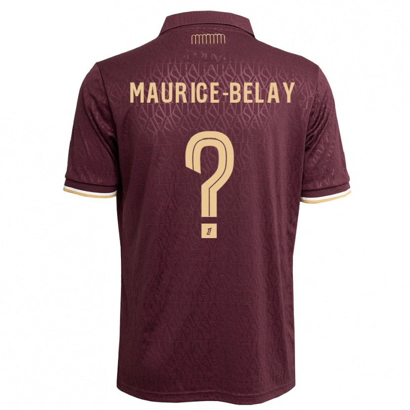 Danxen Mulher Camisola Dwayne Maurice-Belay #0 Marrom Areia De Castanha Alternativa 2026/27 Camisa